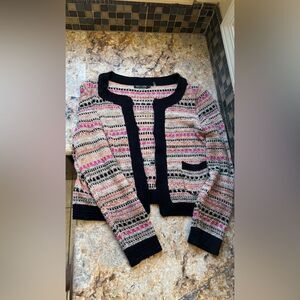 Nic+Zoe Multicolor Striped Sweater